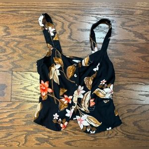 AMUSE SOCIETY Women's multi Crop-top